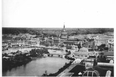 Columbian Exposition, 1893, Birdseye View Looking Northwest from the Liberal Arts Building