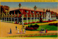 1920 Dance Hall Postcard