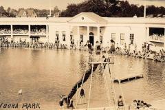  Idora Park Pool Postcard 