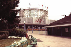 Jack Rabbit Rollercoaster at Idora Park 