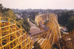 Wildcat Rollercoaster at Idora Park