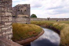 1. Portchester Castle: Moat